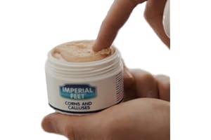 ‎IMPERIAL FEET Hornhautentferner Hühneraugen Entferner | Anti Hornhaut Creme und Huhneraugen | Kallusentferner - Imperial Feet - 75 ML