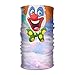 Produktbild Desing shop Cartoon Clown 16-in-1 Magic Scarf,Face Mask,Fishing Mask,Thin Ski Mask,Neck Warmer Balaclava Bandana for Raves,Dust,Riding Bike,Motorcycle,Outdoor Activities