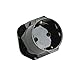Produktbild AMATHINGS 2 Stück (Doppelpack!) Reisestecker-Adapter Deutschland-UK Für Den Aufenthalt In UK, GB, England Schuko-2-Pin Auf UK-3-Pin In Schwarz