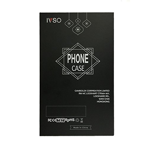 Honor 8 HÃ¼lle, IVSO Ultra Slim Silikon RÃ¼ckseite SchutzhÃ¼lle fÃ¼r Honor 8 Smartphone (13,2 cm (5,2 Zoll) ,Slim Schwarz