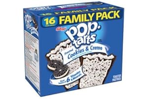 ‎POP TARTS Pop-tarts Frosted Cookies & Creme Toaster Gebäck, 16 Stück