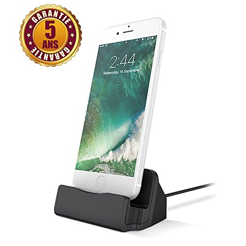 Docking Station mit Anschluss Mikro-USB (Schwarz)