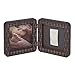 Produktbild Baby Art My Baby Touch Print Frame, 2er Bilderrahmen für Foto, Hand und Fußabdruck, rund, Copper Edition dark grey, dunkelgrau