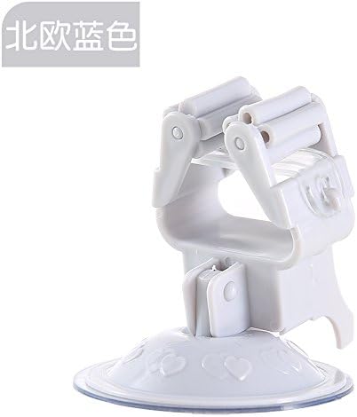 ShouYu A group of 3 non-marking from the screws attaching the door hanger kitchen and bathroom-Hook Punch-free suction mops, the Nordic Blue