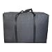 Produktbild Extra große Faltbare Aufbewahrungstasche,Feuchtigkeit-Beweis-Quilt Taschen Tragbare umzug Taschen unter Bett veredelung Taschen gepäck packsack-schwarz 100x60x35CM(39x24x14inch)