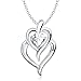 Vina Fashion Jewellery Rhodium Plated  Pendant For Women RS.198.00