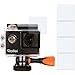 Produktbild 5 x Schutzfolie für Rollei Actioncam 425 klar/wie unsichtbar für die Frontscheibe