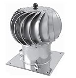 schornsteinaufsatz drehend Eigenschaften: unterstützt die Entlüftung und Entfeuchtung; verhindert Stau; schützt vor Schnee, Vögeln und Insekten