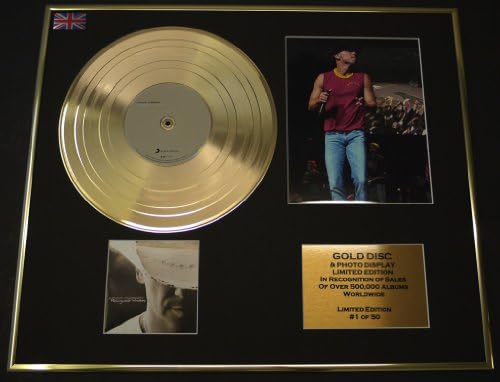 KENNY CHESNEY/CD GOLD DISC/RECORD &amp; PHOTO DISPLAY/LTD. EDITION/COA/HEMINGWAY'S WHISKEY