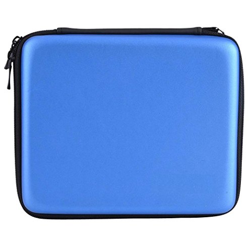 Malloom Bolsa EVA viajes llevar funda organizador 10 cartuchos para Nintendo 2DS  Azul 