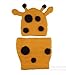 Babe Mall Inc® Fashion Unisex New-born Boy Girl Crochet Knitted Baby Outfits Costume Set Photography Photo Pro-Giraffe