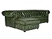 Produktbild massivum Sofa Chesterfield 275x80x165 cm Echtleder grün