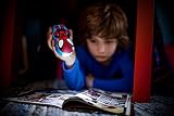 Philips Marvel Spiderman LED Taschenlampe, blau/rot, 717674016 - 3