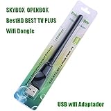 Magic USB WiFi Adapter Wireless USB WiFi Adapter Dongle für Satellitenempfänger Freesat Openbox skybox F5S V5S V8S S6 V6 BestHD Beste TV plus (RT5370)