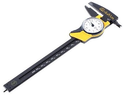 Wiha 4112108 dialMax Pied à coulisse à cadran ESD Résolution 0,01 mm