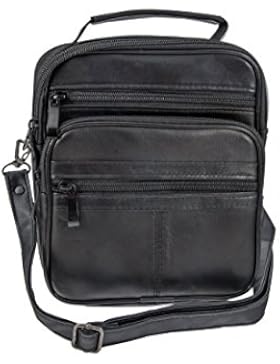 SCHULTERTASCHE UMHÄNGETASCHE TRAGETASCHE LEDER - Hochformat