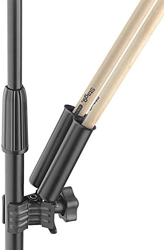 Clip-on Drumstick Holder with Clamp