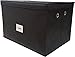 Produktbild Neusu Faltbare Aufbewahrungsbox (Super-Jumbo XXL (1-er Pack), Schwarz mit Metallgriffen)