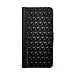 Produktbild licaso P20 Pro Faltbare Kunstleder Hülle in Schwarz mit Black Audio Studio Background Klappbare Leder Handy Hülle mit Magnetverschluss - 2in1 Smartphone Flip Case & Brieftasche Portemonnaie Zubehör
