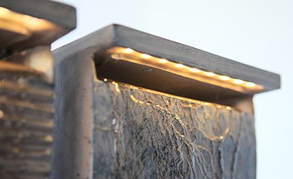 Gartenbrunnen Springbrunnen Brunnen Mosel Garten Brunnen Zimmerbrunnen Zierbrunnen Deko Gartenausstattung von Jet-Line - 3