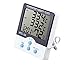 Produktbild H.W.T Digital LCD Thermometer Hygrometer Luftfeuchtigkeit Indoor Outdoor Temperatur Meter – Wecker Funktion – mit Sonde Sensor Kabel B00158