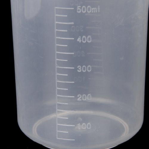 50 150 500ml Transparente Kunststoff Labor Messbecher 3 Stk. Messbecher Werkzeug - 3