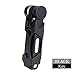 Produktbild Ajboy Straßenfahrrad-Sicherheits-Schloss, Anti-Diebstahl-Motorrad, Klappblock, Passwort-Schlüsselschloss, Key Black, 6.5cm*18.5cm