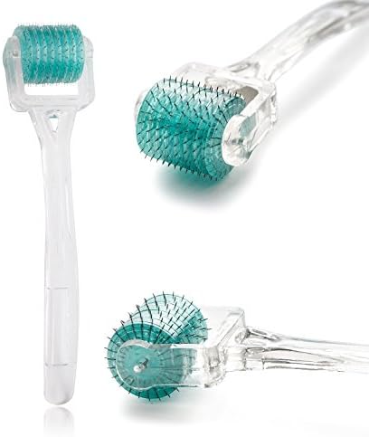 Best Derma Roller 192 Needles Master Micro Needle System Skin Anti-Ageing Acne Stretch Marks Cellulite Skin Reduce Hair loss (1.5mm)
