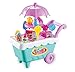 Produktbild Fully Eiswagen Kinder Spielzeug Eiscreme Ice Cream Wagen Rollenspiel Süßigkeiten mit Musik und Licht 16 Stücke