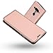 Produktbild Radoo HTC U12 Plus Hülle, Premium PU Leder Handyhülle Brieftasche-Stil Magnetisch Folio Flip Klapphülle Etui Brieftasche Hülle Schutzhülle Tasche Case Cover für HTC U12 Plus (Roségold)