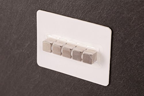 Schiefer Magnettafel (Echt Massiver Stein) ! – Pinnwand + Kreidetafel in 50 cm x 25 cm inkl. 5 Magnete Board Boulevard - 8