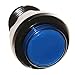 Produktbild 1 Taster-Gehäuse mit LED Beleuchtung & Mikrotaster 33mm rund für Spielautomaten Farbauswahl Button beleuchtet Flipper Pinball Neu Joy-Button (Blau)
