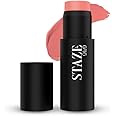 Staze 9to9 Cheek Me Out Multipurpose Blush Stick Tint | On The Go Lip + Cheek + Eye Makeup | Highly Pigmented + Blendable | 12Hrs Long Stay | Natural, Creamy Finish | Travel-Friendly | 01 Peck | 6g