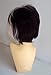 Cool2day Black and white mixed section popular wigs short straight cosplay wig women and men Synthetic wigs