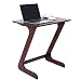 Produktbild Serface Beistelltisch Laptoptisch Bambus aus E1 Klasse MDF-Material, Wasserdichter Desktop, Integrierte Randversiegelung, Tragbarer Stabiler Couchtisch Sofatisch Notebooktisch, 62x40x60 cm, Braun