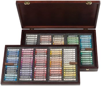 Rembrandt soft pastel Wooden Box Set 150 Assorted