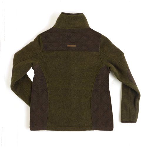 DALE WINDPROOF LADIES / WOMENS FLEECE WAISTCOAT / BODY WARMER / GILET - TAYBERRY - DARK OLIVE XL