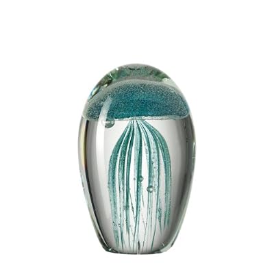 Leonardo 026023 Oceano Objet Méduse Turquoise