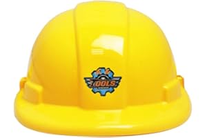 Liummrcy, ingeniería Cap Juguete Kids Construcción Simulación de juguete Safézal Casco de seguridad Jugar regalo de juguete para niños Simulación de sombrero duro Simulación de seguridad