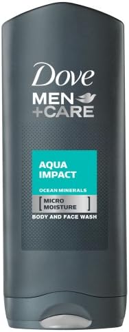 Dove for Men Aqua Impact Body and Face Wash - 400 ml