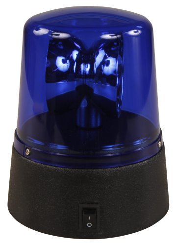 Preisvergleich Produktbild LED-Polizeilicht. blau. Höhe 11cm. Batterie betrieben