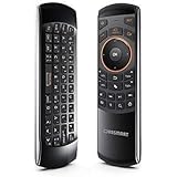 Orbsmart AM-1 kabellose Airmouse mit Deutscher Tastatur/Gyro-Funktion/Infrarot Learning-Funktion - ideale Fernbedienung für A