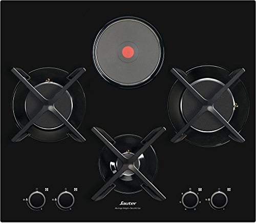 spécification Sauter SPG4465MB Plan de cuisson encastrable combi noir