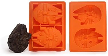 Newyond Silicone Ice Tray for Star Wars Lovers or Party Theme (Millennium Falcon)
