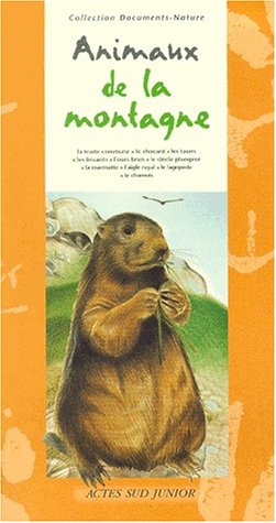 couverture de : Animaux de la montagne