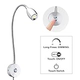 led tischlampe akku usb ☀Schwanenhals Lampe Wandmontage☀: Input:100-240V, AC, Output: 4.5V. 3000k, 200lm. Energieeinsparung bis zu 80%. Lieferumfang inkl. Netzteil, Schnellverbinder und Anleitungen. Einfach zu Installieren: Bohren sie zwei löcher in der wand, dann der Ständer fest an der wand befestigt.