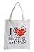 Produktbild I love Frankfurt am Main Fun Jutebeutel