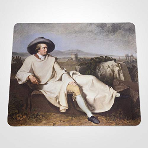 Preisvergleich Produktbild Five Artists Mousepad J.H.Wilhelm Tischbein " Goethe in der italienischen Campagna "