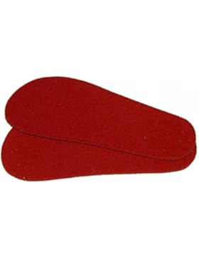 Mopu's® Krabbelschuhe - Einlegesohle aus Schurwollfilz in rot Stärke ca. 3,5mm