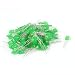 Produktbild 100 PCS DC 3,5 V Stromversorgung grün LED Leuchtmittel Leuchtdioden 7 mm x 5 mm x 2 mm